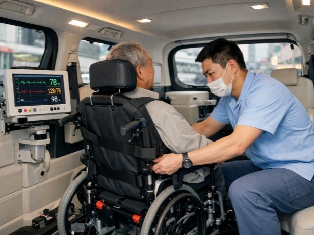 local medical transport mpv wheelchair service hong kong