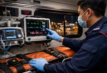 專業中港跨境救護車內部設備 - 亞太專科醫療中心 (APHS)