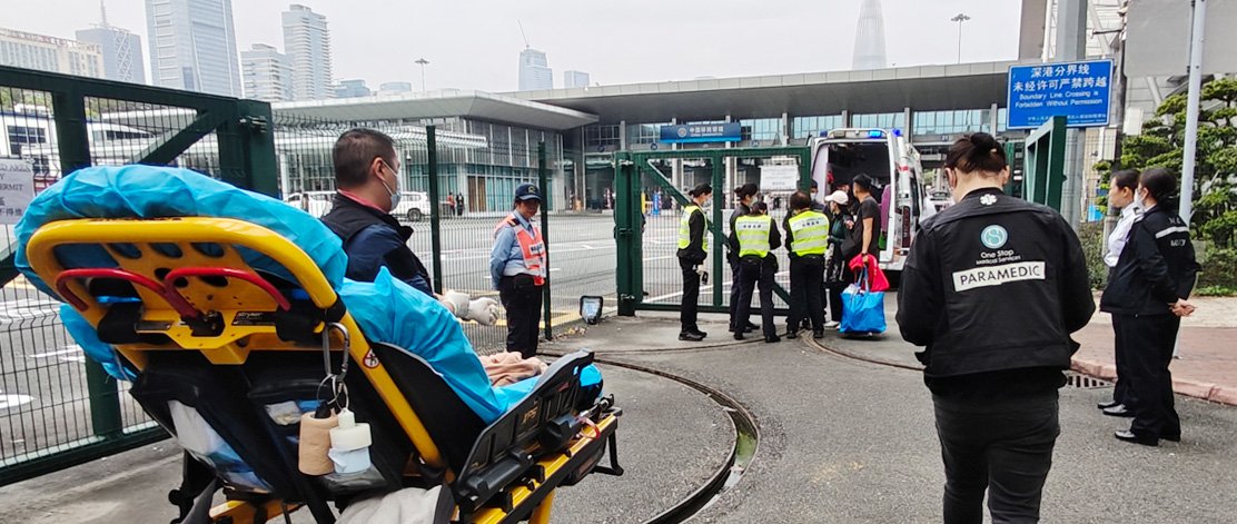 cross border medical vehicle hong kong china service